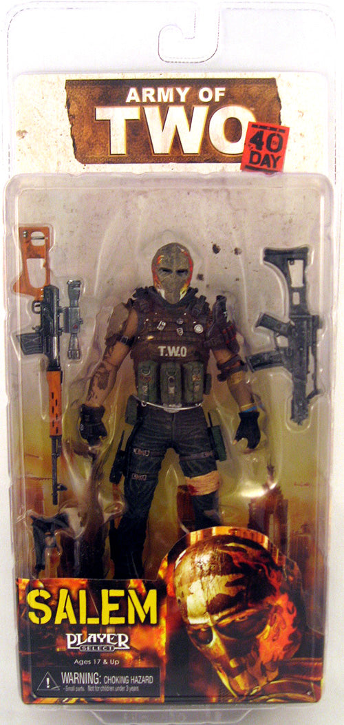 NECA ARMY OF TWO 7インチ　フィギュア　2点セット Army of Two 6 Inch Action Figure Series 1 - Elliot Salem| Cmdstore.ca