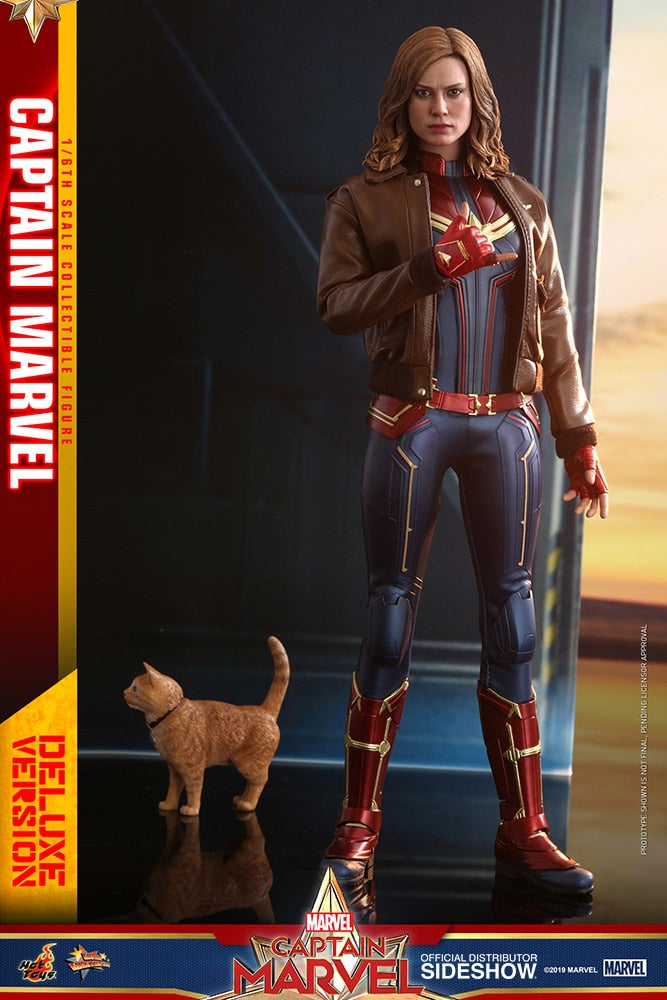 Captain Marvel 12 Inch Action Figure Movie Masterpiece 1/6 Scale