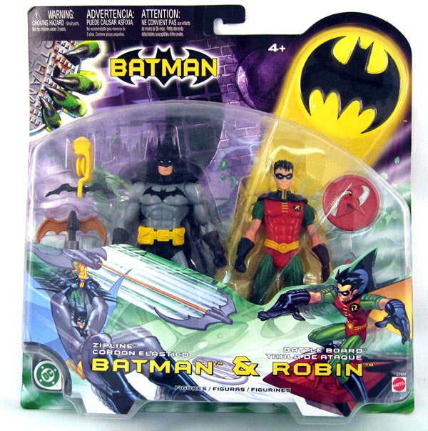 Batman Mattel Action Figure Two-Pack: Batman and Robin| Cmdstore.ca