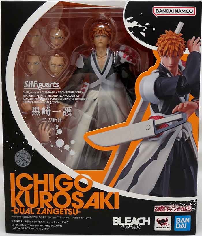 BLEACH フィギュア Bleach 6 Inch Action Figure S.H. Figuarts - Ichigo Kurosaki -Dual
