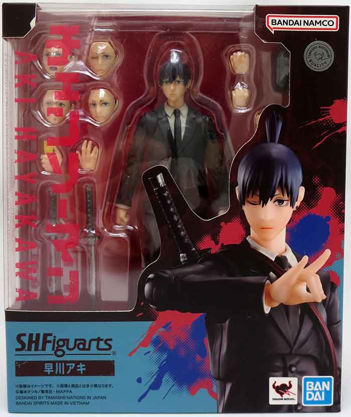 Aki様 Chainsaw Man 6 Inch Action Figure S.H. Figuarts - Aki Hayakawa
