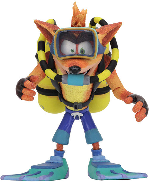 Crash Bandicoot 5 Inch Action Figure Deluxe Series - Crash