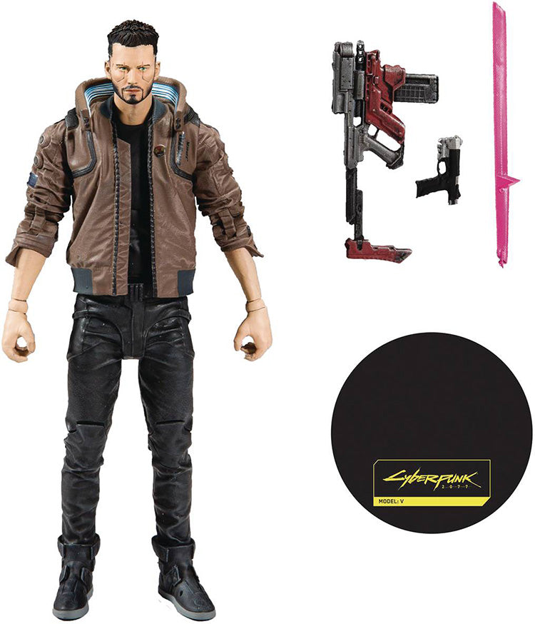 Cyberpunk 2077 7 Inch Action Figure - V| Cmdstore.ca