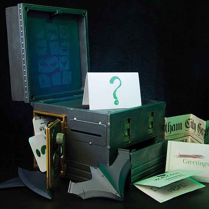 DC Direct The Batman Life Size Prop Replica - Riddler Puzzle Box