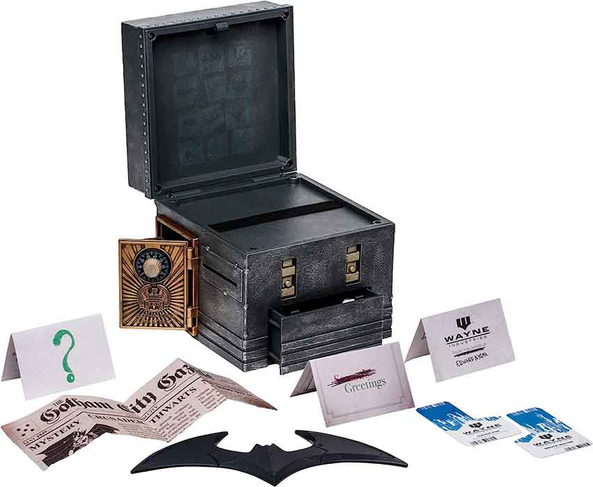 DC Direct The Batman Life Size Prop Replica - Riddler Puzzle Box