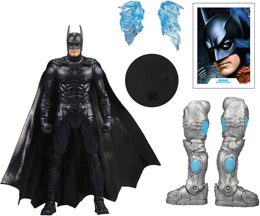 DC Multiverse Batman & Robin 7 Inch Action Figure BAF Mr. Freeze