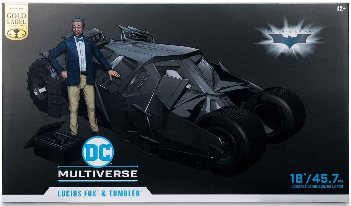 DC Multiverse Batman The Dark Knight 7 Inch Scale Vehicle Figure