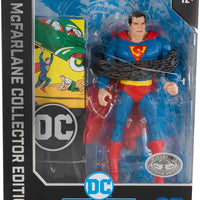 DC Multiverse Collector Edition 7 Inch Action Figure Exclusive - Superman (Action Comics #1) Platinum