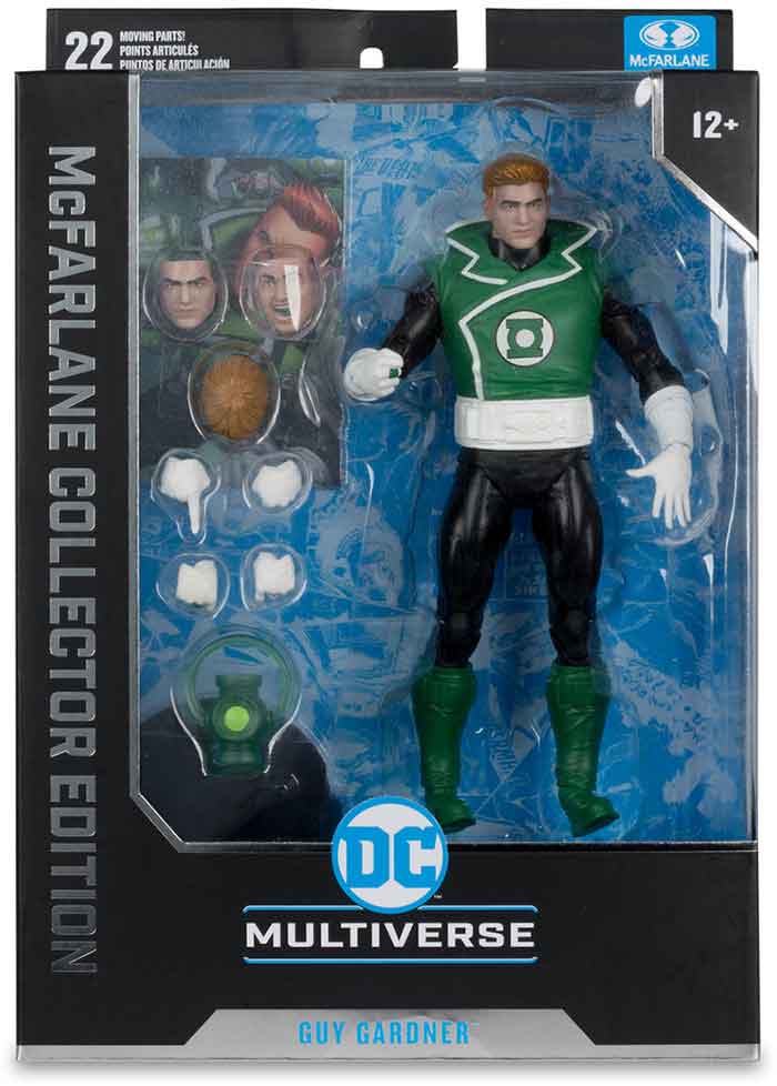 DC Multiverse Collector 7 Inch Action Figure Wave 9 - Guy Gardner