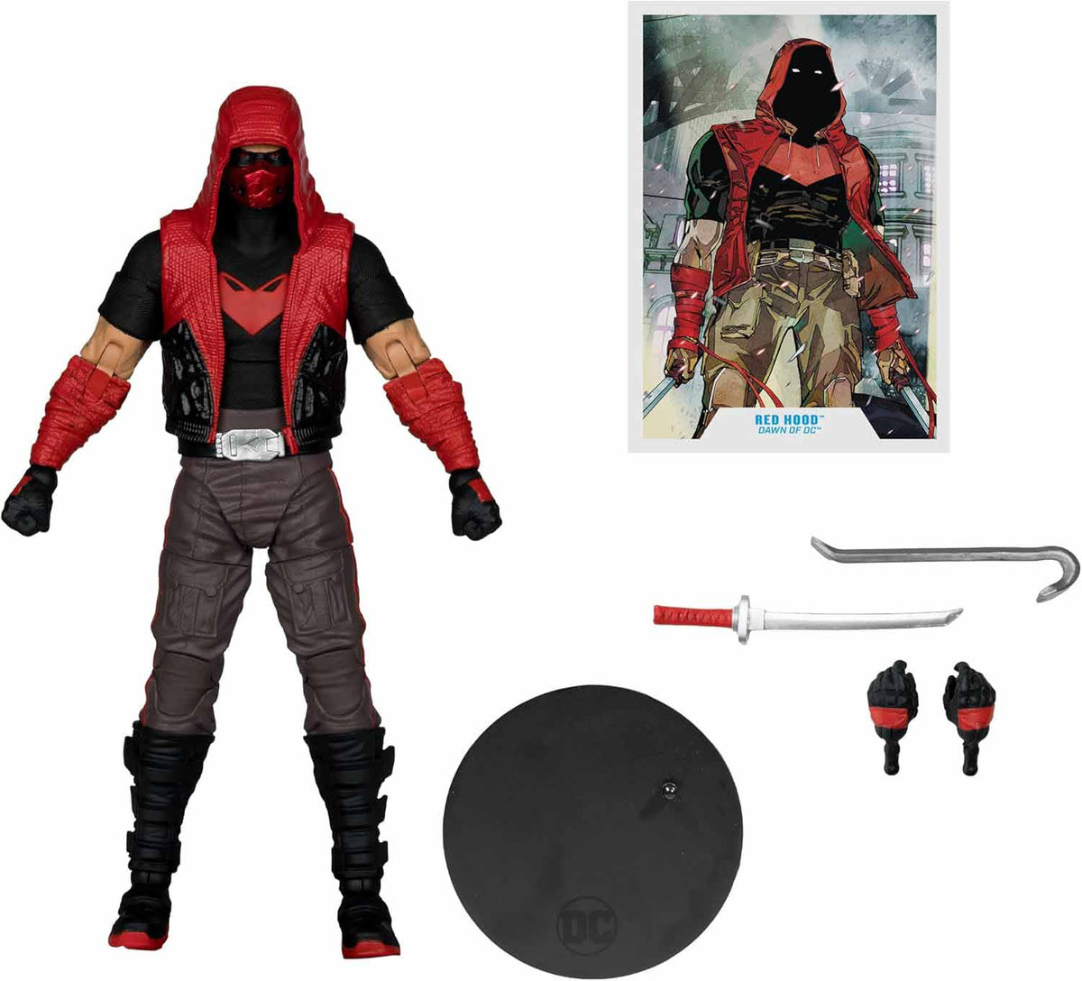 DC Multiverse Dawn Of DC 7 Inch Action Figure - Red Hood| Cmdstore.ca