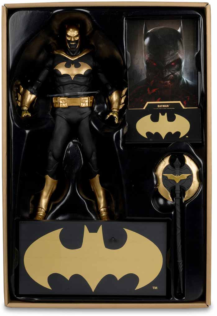 McFarlane Toys Amazon Exclusive DC Multiverse Gold Label Batman of Earth -22 Infected Glow in the Dark Edition 7-inch Figure McFarlane Toys Amazon Exclusive DC Multiverse Gold Label Batman of Earth -22 Infected Glow in the Dark Edition 7-inch Figure