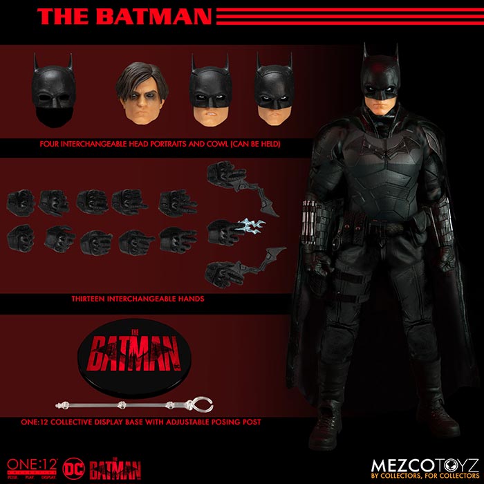 ONE:12 COLLECTIVE THE BATMAN ザ・バットマン DC One-12 Collective The Batman 6 Inch Action Figure - Batman
