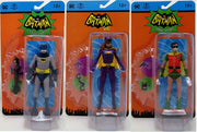 DC Retro Batman 1966 6 Inch Action Figure Wave 7 - Set of 3 (Batgirl - Batman - Robin)