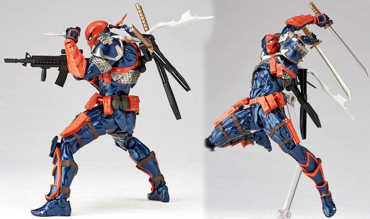 AMAZING YAMAGUCHI DEATHSTROKE フィギュア DC Revoltech 7 Inch Action Figure Amazing Yamaguchi - Deathstroke