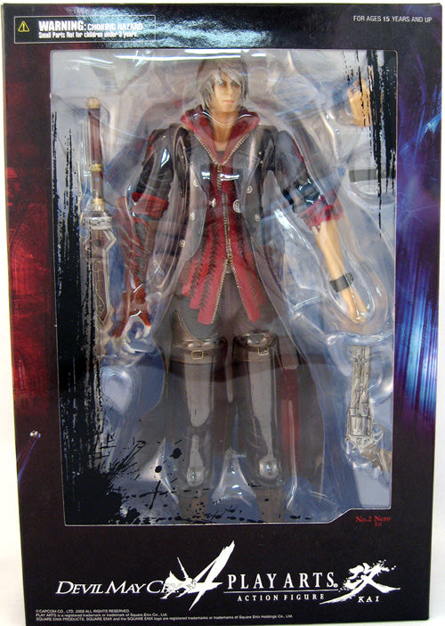 PLAY ARTS改(プレイアーツ改) ネロ DEVIL MAY CRY 4 Devil May Cry 4 10 Inch Action Figure Play Arts Kai Series - Nero