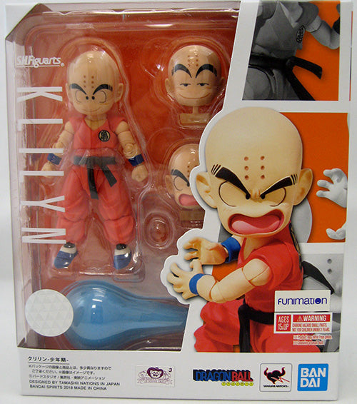 Dragonball 5 Inch Action Figure S.H. Figuarts Kid Krillin