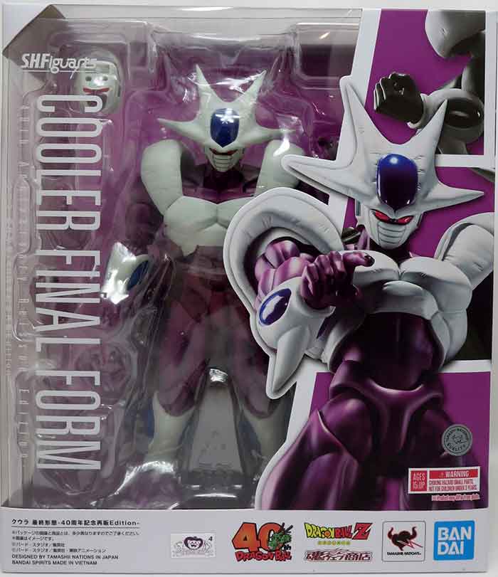 コミック・アニメ SHFiguarts Cooler Final Form 40th editio Dragonball Z 7 Inch Action Figure S.H. Figuarts Exclusive - Cooler