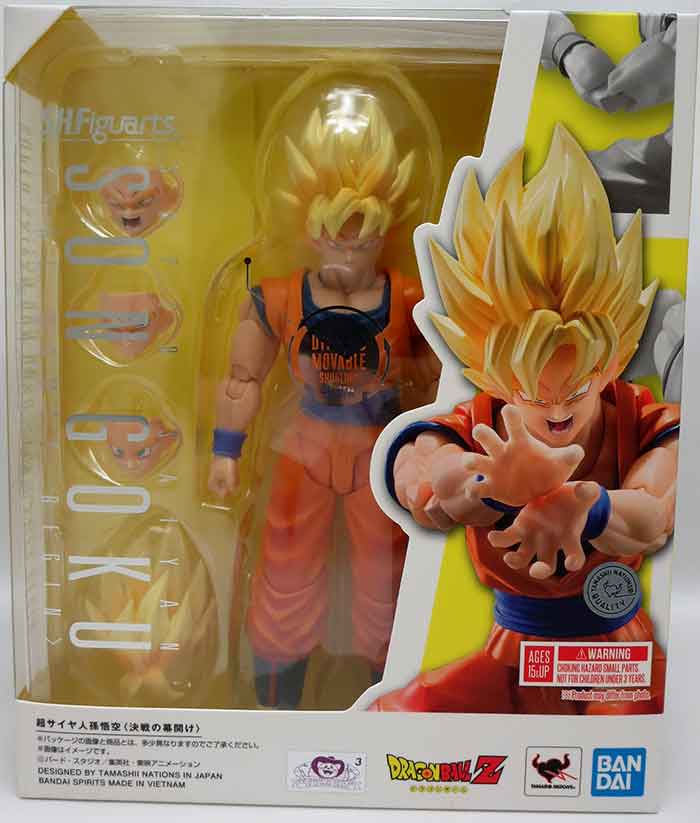 Dragonball Z 6 Inch Action Figure S.H. Figuarts - Super Saiyan Son