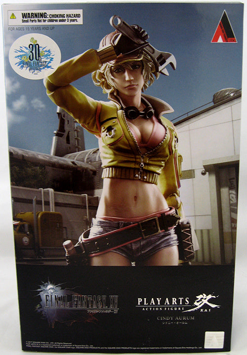 Final Fantasy XV Cindy Aurum アクションフィギュア Make A Pit Stop For Final Fantasy XV's Cindy Aurum Figure