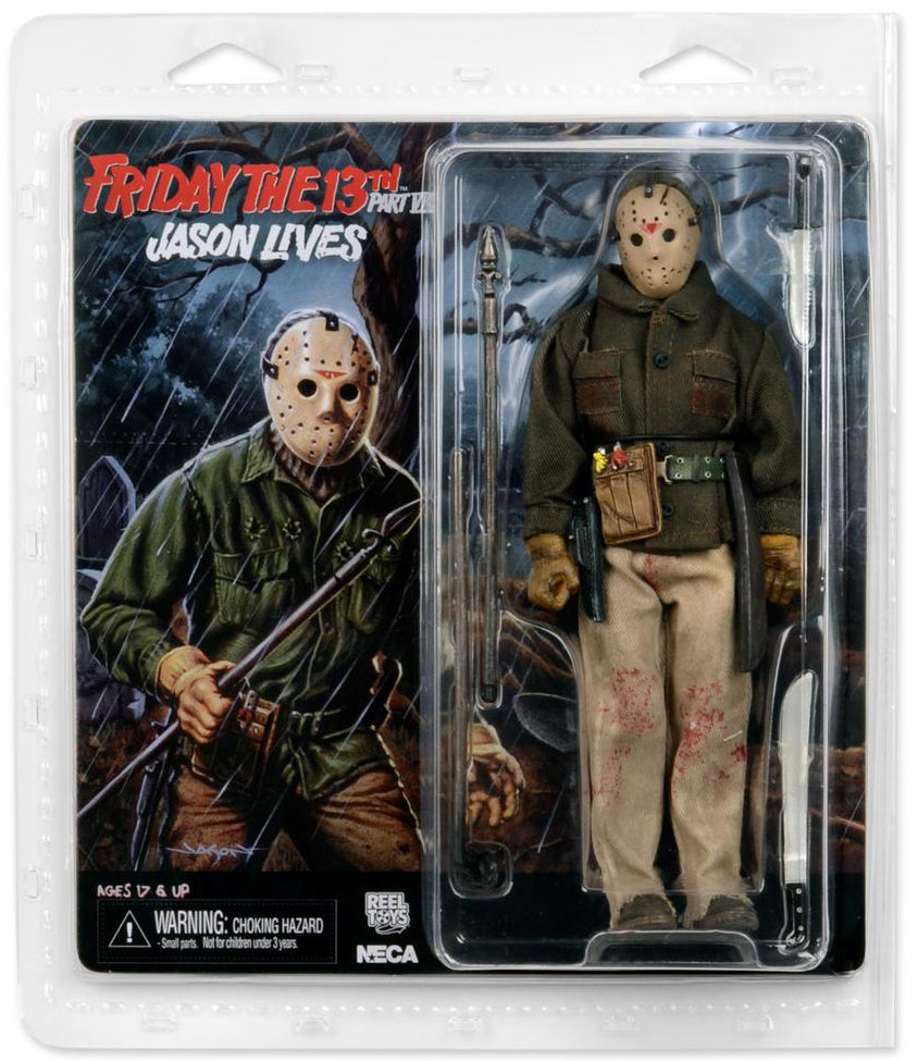 Friday The 13th part 6 8 Inch Doll Figure Clothed Series - Jason Friday The 13th part 6 8 Inch Doll Figure Clothed Series - Jason