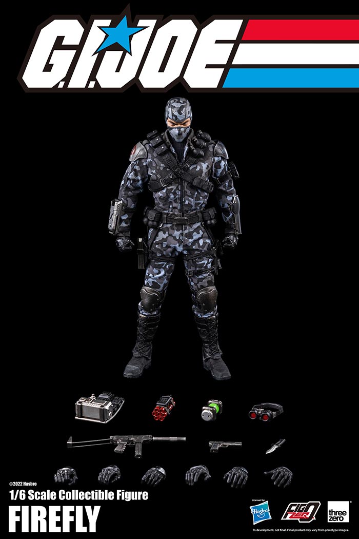 G.I. Joe 12 Inch Action Figure 1/6 Scale - Firefly| Cmdstore.ca