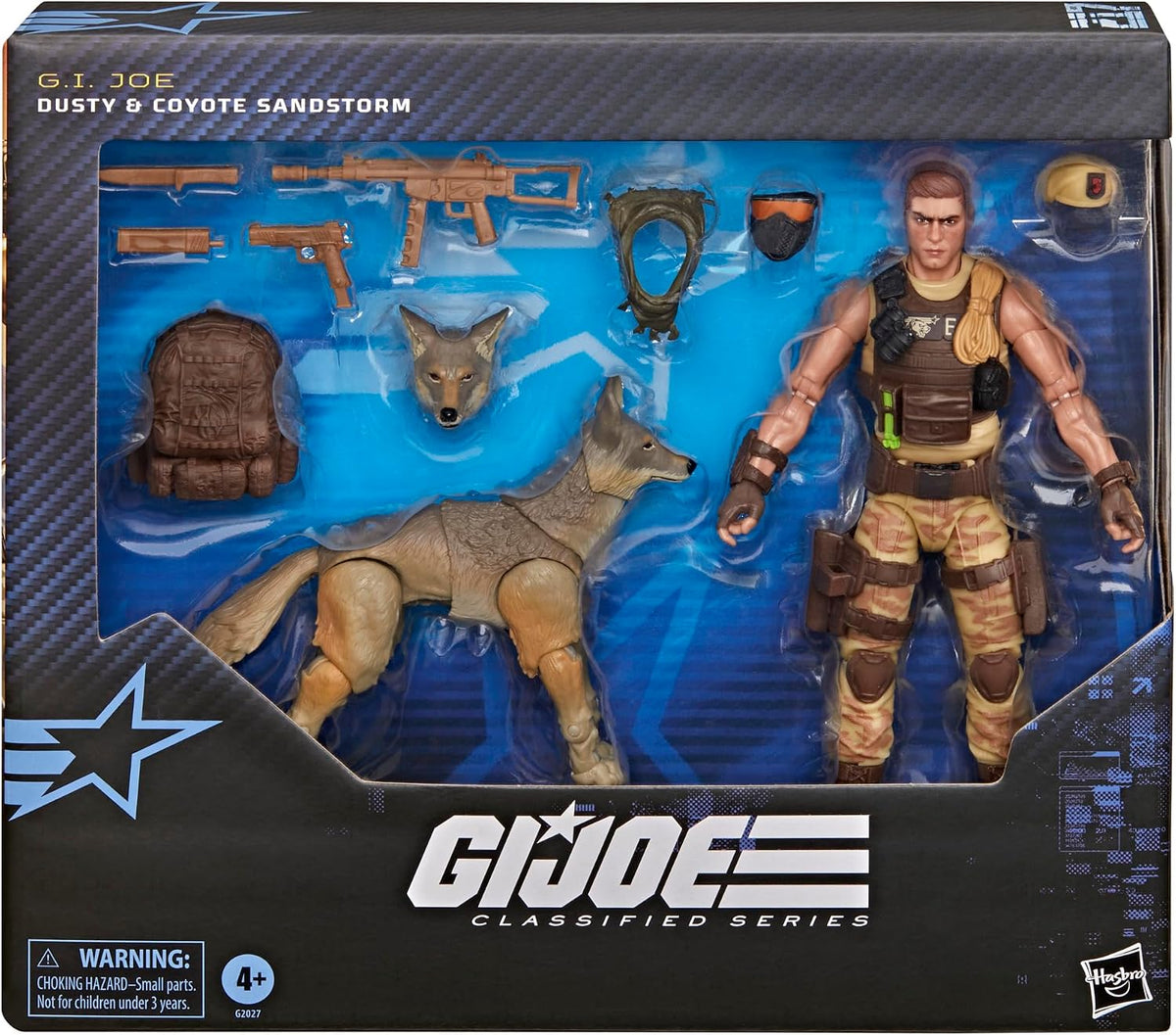 トイガン JOE G.I. Joe Classified 6 Inch Action Figure Deluxe - Dusty & Coyote