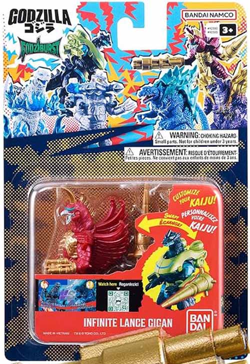 [美品] 新品未開封　Phasma gigas Godzilla Bandai Namco 3.75 Inch Action Figure Godziburst