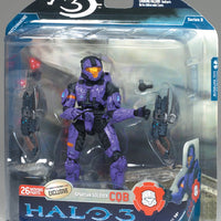 Halo 3 Action Figures Series 3 Exclusive: Spartan Soldier CQB Violet