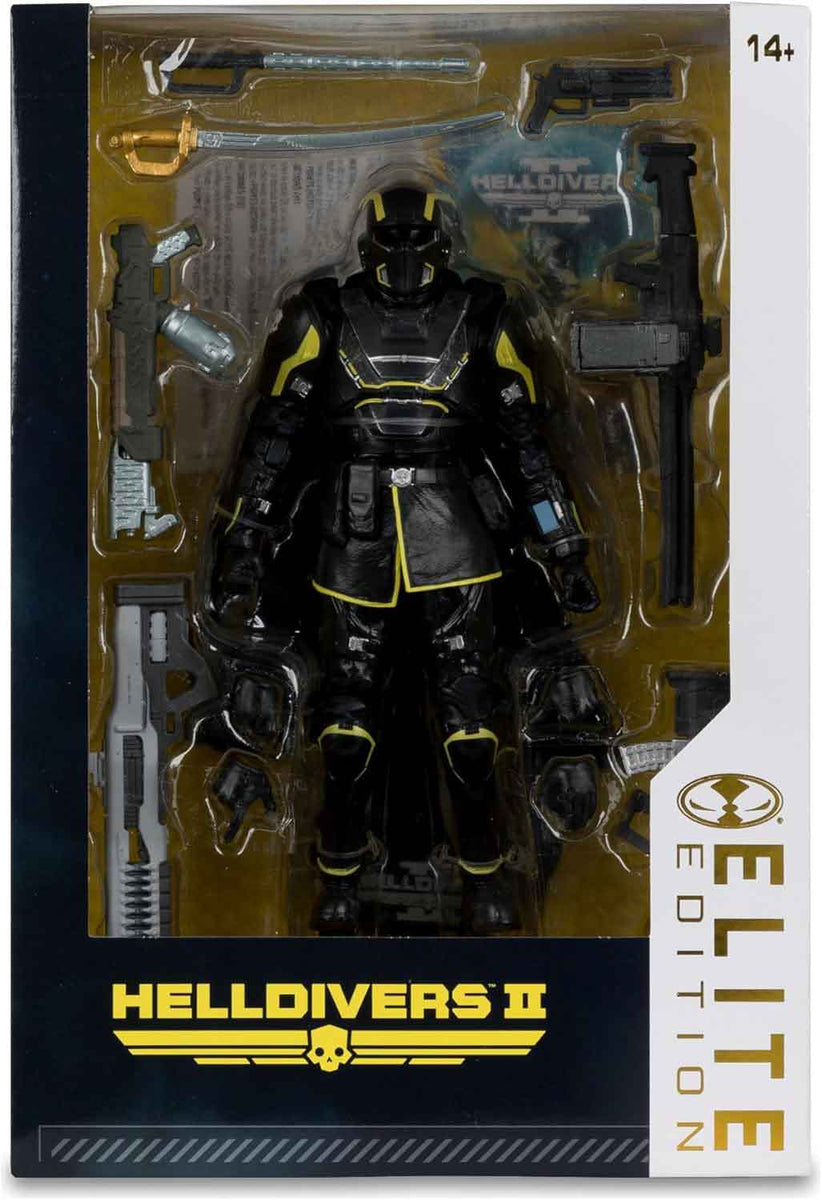 Helldivers II 7 Inch Action Figure Elite Edition - B-01 Tactical