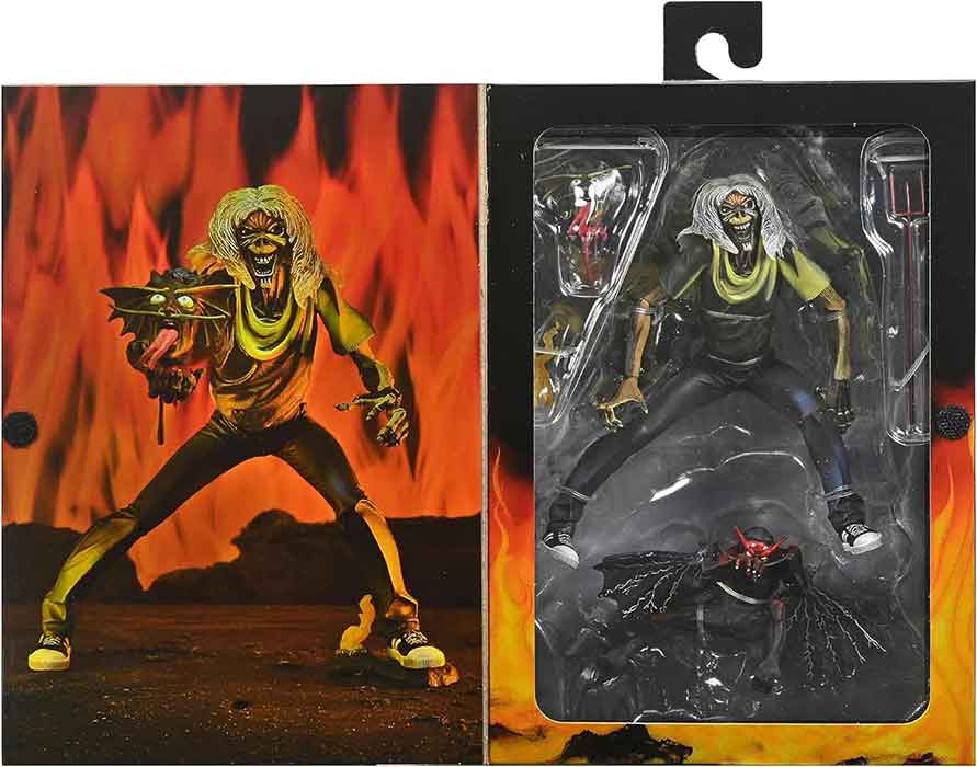 NECA Iron Maidenエディ フィギュア　魔力の刻印　40th記念 Iron Maiden 40th Anniversary 7 Inch Action Figure Ultimate - The