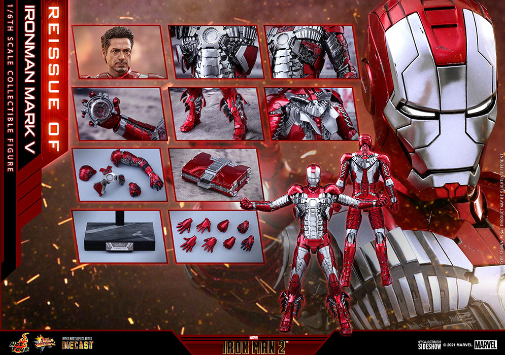 Iron Man 2 12 Inch Action Figure 1/6 Scale - Iron Man Mark V Hot