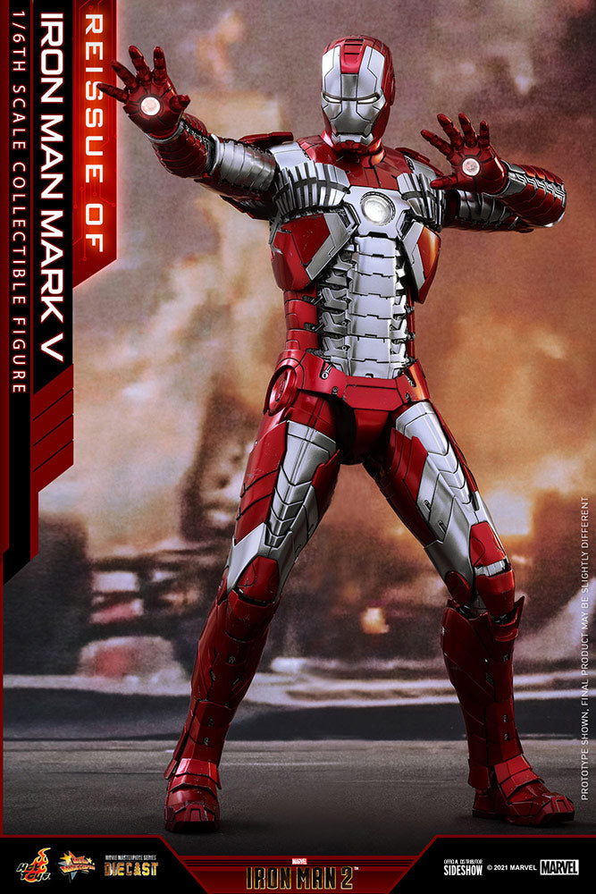 Iron Man 2 12 Inch Action Figure 1/6 Scale - Iron Man Mark V Hot