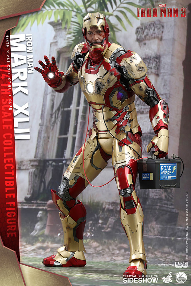 Iron Man 3 20 Inch Action Figure 1/4 Scale Series - Iron Man Mark Iron Man 3 20 Inch Action Figure 1/4 Scale Series - Iron Man Mark
