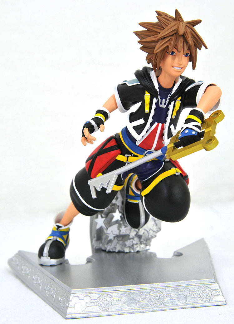 Kingdom Hearts 7 Inch Statue Figure Gallery Series - Sora| Cmdstore.ca