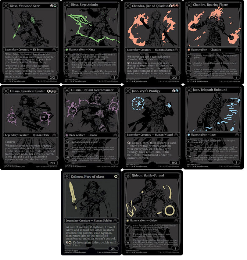 MTG MAGIC THE GATHERING PLANESWALKERS OF THE MULTIVERSE BOX