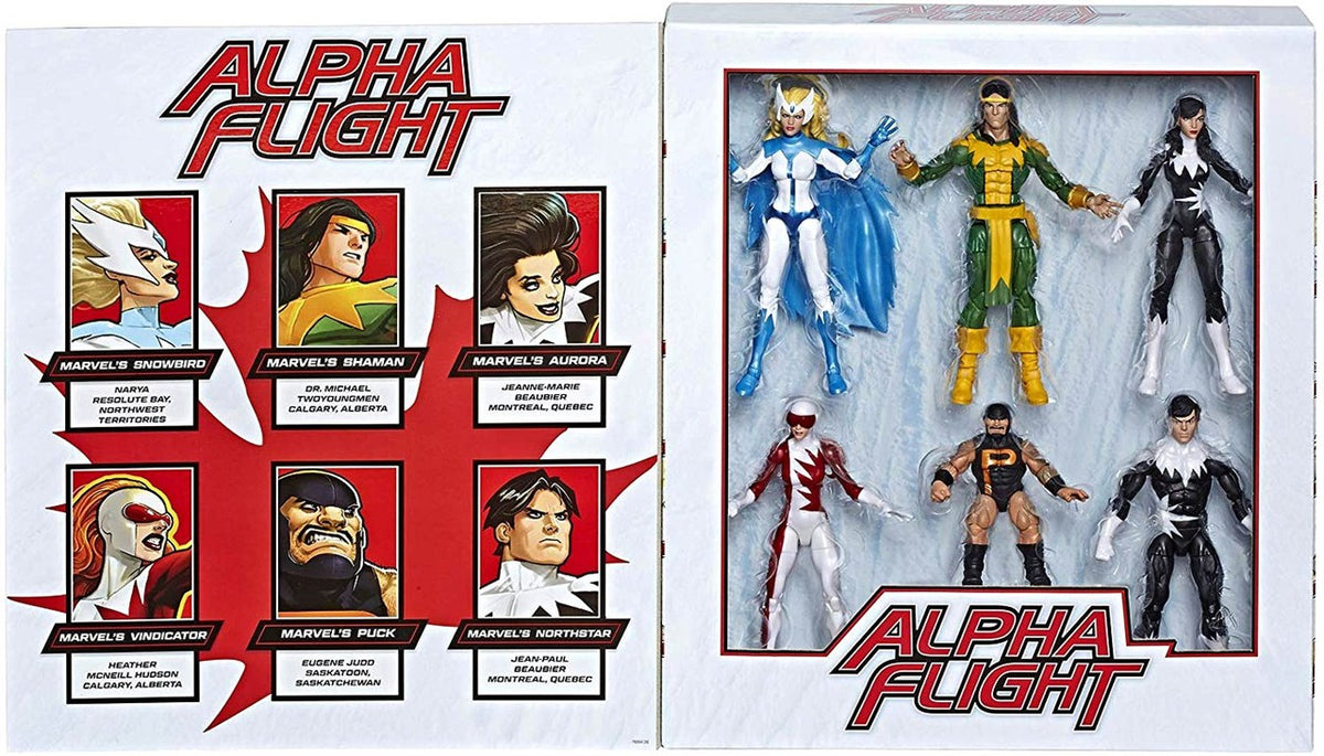 マーベルレジェンド　アルファフライト　セット Marvel Legends 6 Inch Action Figure 80th Anniversary Box Set