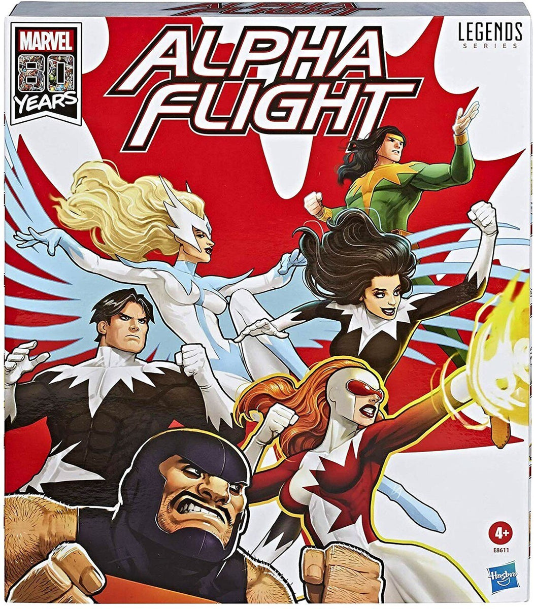 マーベルレジェンド　アルファフライト　セット Marvel Legends 6 Inch Action Figure 80th Anniversary Box Set