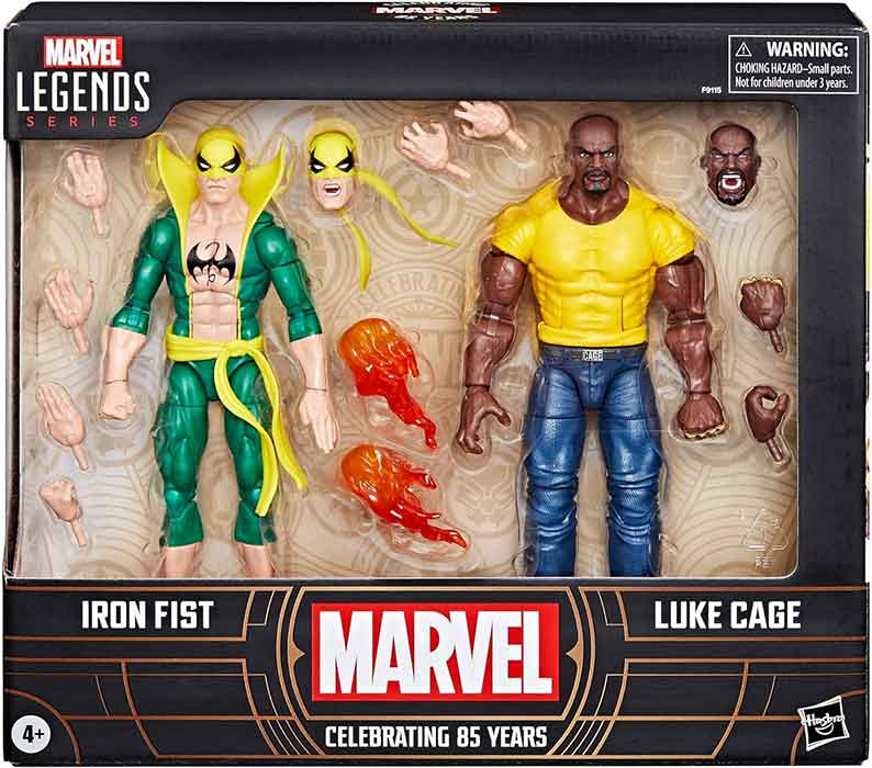 マーベルレジェンド　85周年記念　アイアンフィスト&ルークケイジ Marvel Legends 85th Anniversary 6 Inch Action Figure 2-Pack - Iron