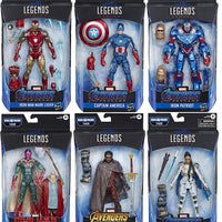 Marvel Legends Avengers Endgame 6 Inch Action Figure BAF Bro Thor - Set of 6 (Build-A-Figure Bro Thor)