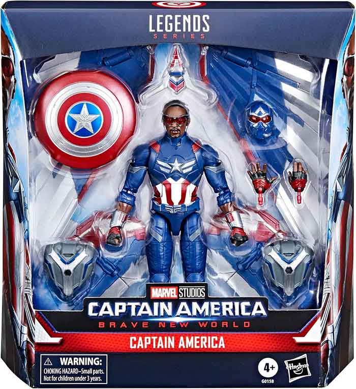 Marvel Legends Captain America Brave New World 6 Inch Action