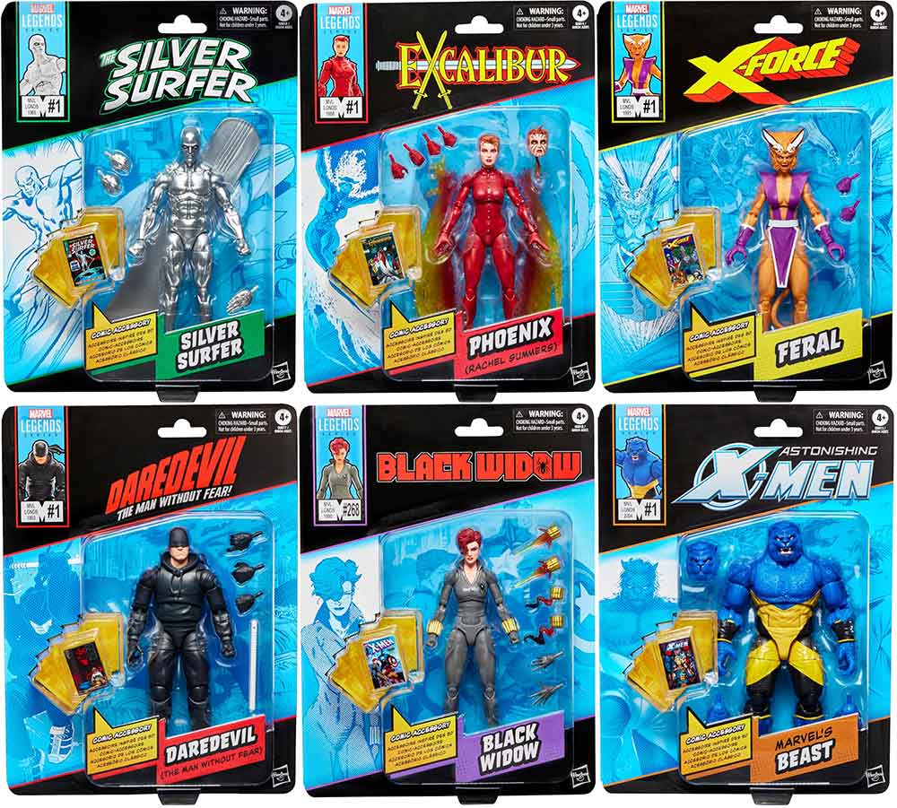 Marvel Legends Comics Inspired 6 Inch Action Figure Wave 2 - Set