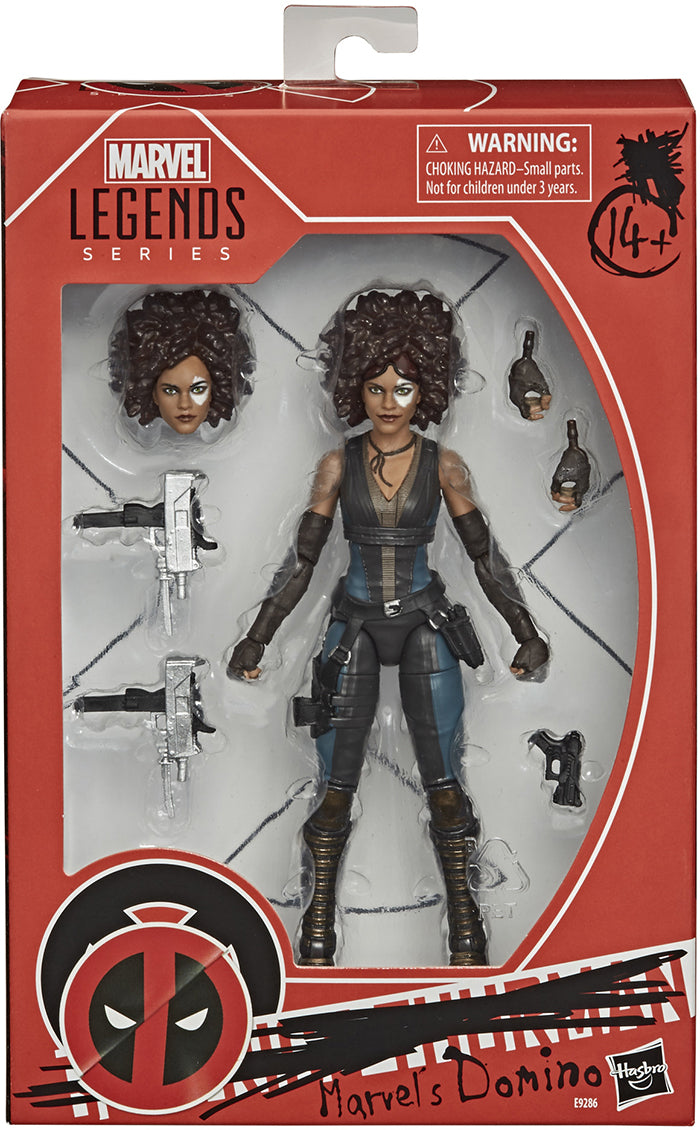 マーベルレジェンド・ドミノ Marvel Legends Deadpool 6 Inch Action Figure - Domino| Cmdstore.ca