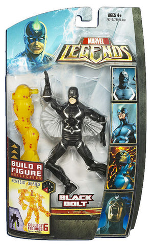 Marvel Legends 6 Inch Action Figure BAF Nemesis - Black Bolt