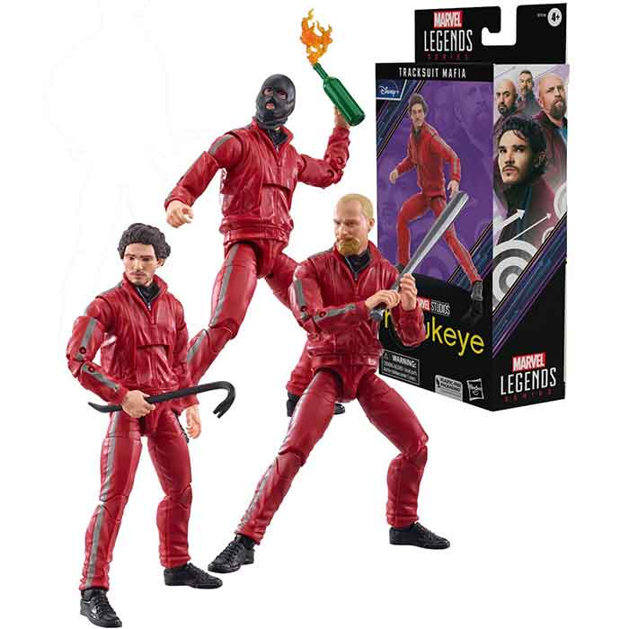 Marvel Legends Hawkeye 6 Inch Action Figure Exclusive Tracksuit Mafi