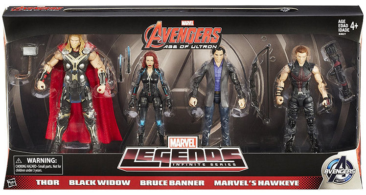 Marvel Legends Infinite 6 Inch Action Figure Box Set - Age Of