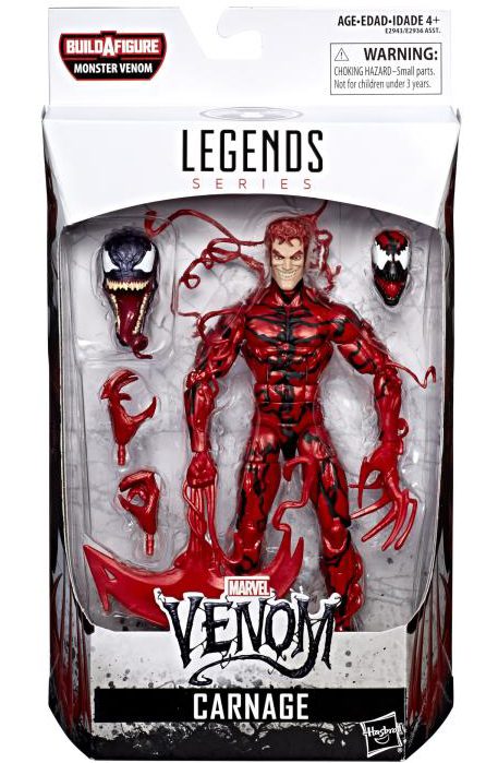 Marvel Legends Spider-Man 6 Inch Action Figure BAF Monster Venom