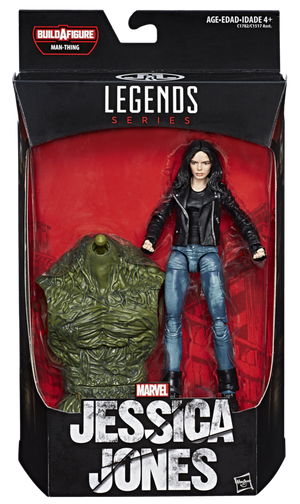 Marvel Legends Netflix 6 Inch Action Figure BAF Man-Thing - Jessica Jones