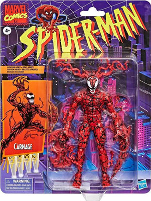 Marvel Legends Retro 6 Inch Action Figure Spider-Man Exclusive - Carnage