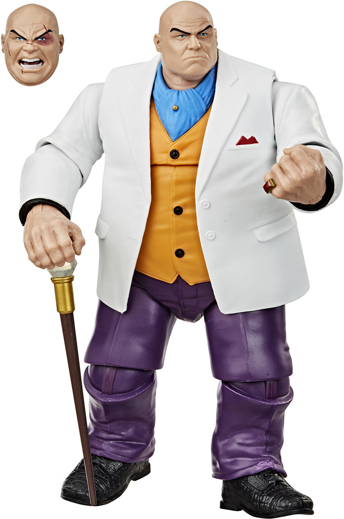 マーベルレジェンド　キングピン　kingpin Marvel Legends Retro 6 Inch Action Figure Spider-Man Series