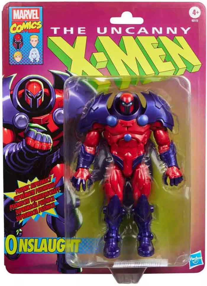 X-メン:オンスロート 1〜4 Marvel Legends Retro 8 Inch Action Figure X-Men Exclusive
